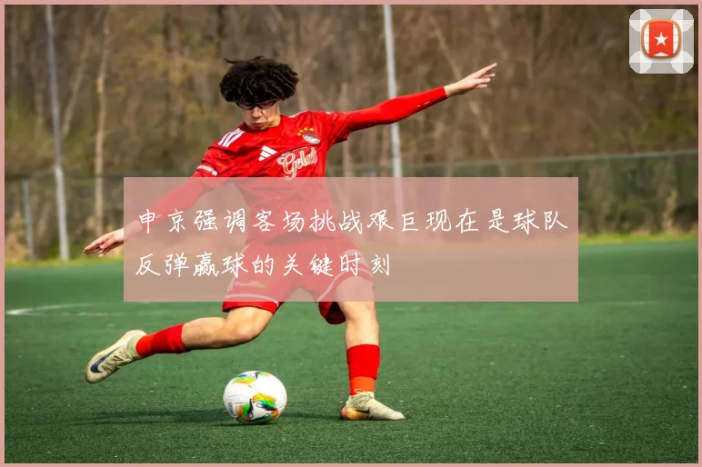 申京强调客场挑战艰巨现在是球队反弹赢球的关键时刻